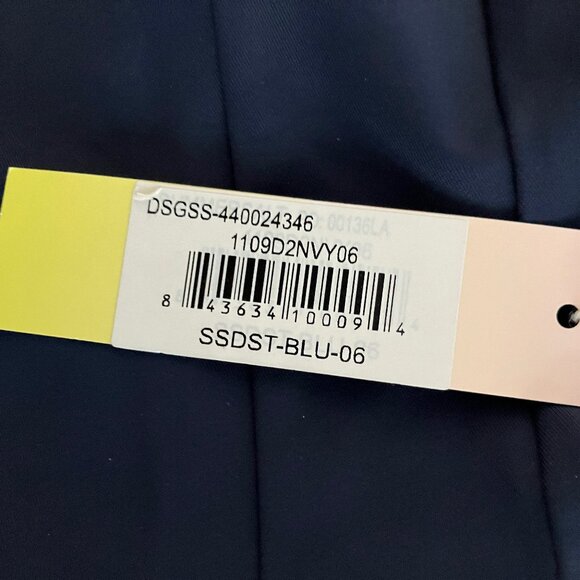 NEW Summersalt Sidestroke One Piece Swimsuit Deep Navy Womens Size 6 - Picture 5 of 9